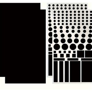 4 Vellen / Set LED-lichtblokkerende Stickers, LED-lichtverduisterende Sticker Lichtdimmende Stickers, LED-filters Dimmende Vellen Voor Routers, TV LED-hoezen Verduisterend Voor Commercieel