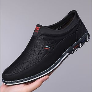 Herenschoenen met kleurrijke blokken Slip-on Loafers, comfortabele niet-slip casual rubberen duurzame wandelschoenen voor mannens buitenactiviteiten