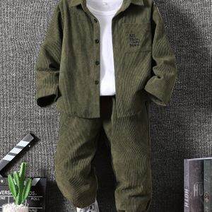 Jongens Casual Mode Set, Comfortabel en Ademend, Perfect voor