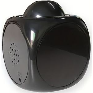 1 stuk LCD-projectie LCD-LED-display tijd digitale wekker praatstemmen thermometer -functie bureauprojector (accu is niet inbegrepen)