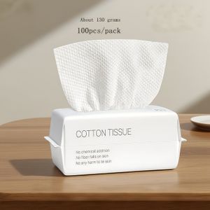 50/100 stuks Wegwerp Gezichtsdoekjes, Draagbare Make-up Remover en Reinigingslappen Geschikt voor Thuisgebruik & Reizen Outdoor Sport Fitness