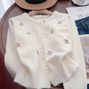 Dames Nieuwe Kersenparel Cardigan