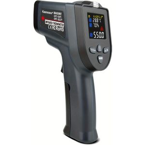Digitale Pyrometer K Thermokoppel Infraroodthermometer Kleurenscherm Temperatuurpistool Temperatuur/Vochtigheid NCV Meting