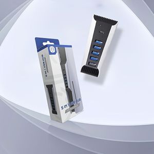 De nieuwe PS5 USB-, ontworpen voor PlayStation 5, met 5 USB-poorten voor compatibiliteit en ondersteuning voor oplaadfuncties om de gamingervaring te verbeteren