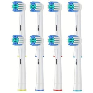 Compatibel met Oral B 7000/9600/5000/3000/8000-serie - Hoge kwaliteit borstels, uitstekende reiniging en tandvleesgezondheid, reisvriendelijk met extra vingertandborstel, tandverzorgingsset