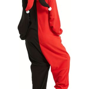 Comfortabele Dieren Jumpsuit voor Volwassenen, Zacht Polyester, Lange Mouwen met Capuchon en Zakken, Geschikt voor Halloween Cartoon Feest Kostuum, Casual , Verjaardagscadeau