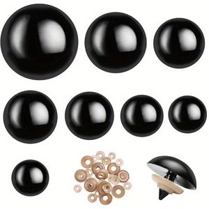 160pcs Large Eyes Set For Crochet Dolls, Stuffed Animals & Teddy - 10-30mm Diy Craft Supplies Kit