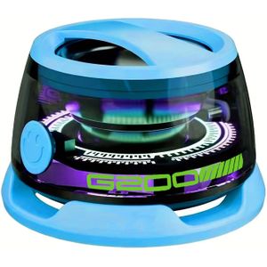 Draagbare Mini Draadloze Speaker met RGB, ic Basis & USB-C Opladen - Ultra-Compacte Draadloze Speaker, 6U Speeltijd, USB- voor, Reizen, Feesten, Compatibel met Smartphones/Tablets (Nee)