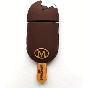 Lief Mini IJscowafel USB-stick 16GB 32GB 64GB 128GB Geheugenstick Chocolade Stick