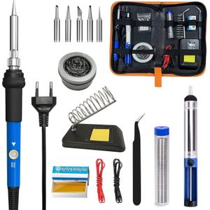 Ilibilib Adjustable Temperature Soldering Iron Kit, 200-450°c, Fast Heating, For Diy Projects And Home Repairs