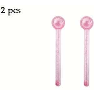 2 stuks Ice Wave Oog- en Gezichtsbehandelingsbal, Energie Massagebal voor Spieren en Schoonheid