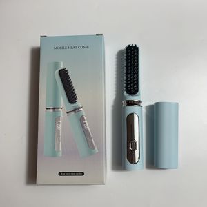 1pc 2-in-1 draadloze haarschteerder en krulset, multifunctioneel, draagbaar USB-oplaadbaar stylinggereedschap met 4 temperatuurinstellingen, 36V Max, 4000mAh-batterij, geschikt als cadeau