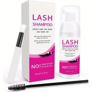 Wimpermousse voor Gemakkelijke Make-upverwijdering, Zacht en Schoon, Niet-Irriterend, Speciale Oogreinigingsmousse