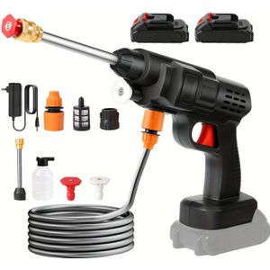 200w 30bar Cordless High Pressure Cleaner Washer Spray Car Washing Water Gun Garden Wash Water Cleaning Machine For Makita 18v Battery