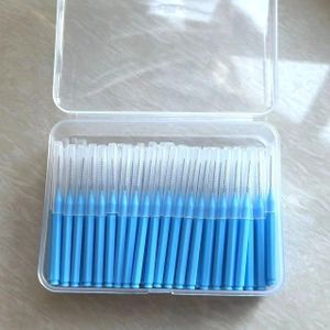 120-tel Interdentale Borstels voor Volwassenen - Medium Nylon Borstels, Unisex Mondverzorging & Tandenreiniging - Ongeurende Tandborstels voor Mondhygiëne