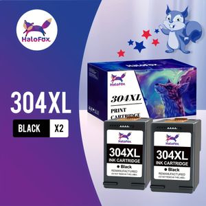 Printer Cartridges Replacement For 304 Xl Black Multipack For 304xl Cartridges 3750 2630 2620 2622 3720 3730 3760 3762 5000 5010 5020 5030 503 (2 Black )