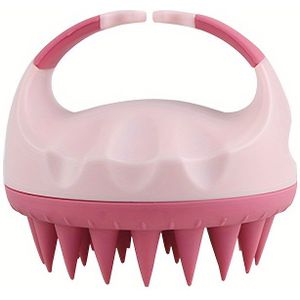 Zachte Siliconen Hoofdhuidmassager - Zachte Shampooborstel voor Diepe Reiniging & Ontspannende Hoofdmassage, Perfect voor Thuis Gebruik