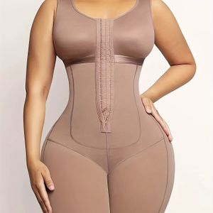 Europese en Amerikaanse bodysuit met rits voor buikcontrole, borstvergroting en het opheffen van de heupen, shape ondergoed en shape broek.