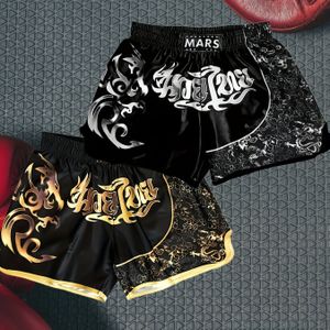 2 stuks Nieuwe Bokstraining Martial Arts Kickboxing Sport Fitness Muay Thai Shorts, Ideaal voor Buiten