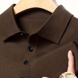 Emile Herfst en Winter 420g Gebreide Trui voor Mannen met Lange Mouwen van Wol