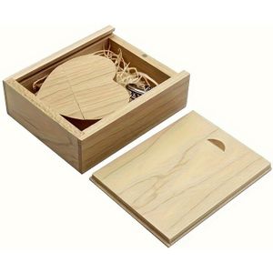 Heart Wedding Fotografie Cadeau 32GB/128GB USB Stick Houten Pen Drive Echt Geheugenstickje 64GB/16GB U Schijf Het Geschenk van Herinneringen