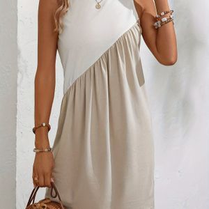 Mouwloze Tankjurk Met , Perfect Voor Lente En Zomer, Dameskleding