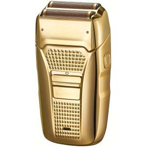 USB Oplaadbare Reciproce Scheerapparaat, Baard- en Bakkebaardscharen met Dubbele Mesjes Grooming , USB-oplaadbaar Mannenscheermes, Comfortabel Gladde Scheerervaring, Vaderdagcadeau, Feestdaggift