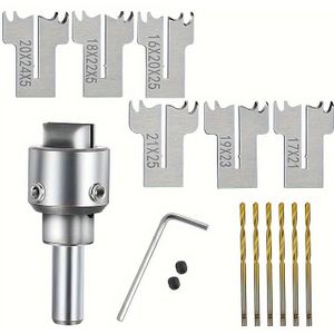 16pcs Wooden Ring Drill Bit Multifunction Wooden Thick Ring Maker For Making Wooden Rings And Jewelry