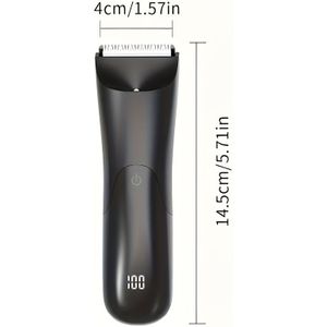 voor heren, elektrische scheerapparaat, elektrische inguinale en haartrimmer, keramische mes mannelijke hygiëne scheerapparaat trimmer, volledige lichaamsbehandeling