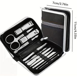 11/26 stuks Nagelset Roestvrij Staal Knoma Klemvoetverzorging Gereedschap Verpleeggereedschap Dode Nagels Schoonmaak Beauty Nageltolletje Set