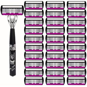 Handmatige Scheerapparaten 6-laags Mannen-Scheerapparaten Klassieke Scheerapparaten Scheerapparaten, Baardtrimmer Scheerapparaten Haarverwijdering Wasbaar