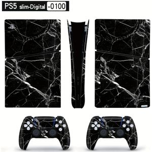 Sticker Decal Skin Voor Sony PlayStation 5 Slim Console Digitale Editie En 2 Controller Voor PS5 Slim Gamepad