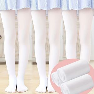 3-Pack Meisjes Fluweelachtige Dansleggings - 95% Nylon & 5% Spandex, Kleur Ballet- en Dagelijkse Leggings voor Leeftijd 3+, Lente/Herfst Alleen Handwas