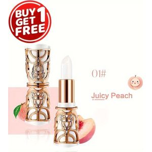 Koop 1, Krijg 1 ] Zijdezachte Lippenbalsem, Hydraterend en Voedend voor Droge Lippen, Lipcrème voor Vochtige 3.5g(0.12oz)