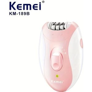 Kemei KM-189B - Stijlvolle Haartrimmer voor Privégebieden - Draagbaar, USB Oplaadbaar, Veilig & Zacht - Compact Ontwerp voor Moeiteloze, Op-de-Loop Gemak