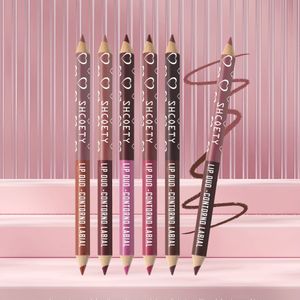 6st S Sickey Lip Liner Potloden - Dubbelzijdig, Matte Afwerking in Levendige & Neutrale Tinten, Langdurig, Makkelijk aan te Brengen & Vlekvrij voor Alle Huidtypes, Lippenpotlood Liner