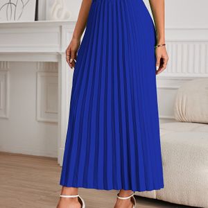 Geplooide Midi-Rok voor Dames