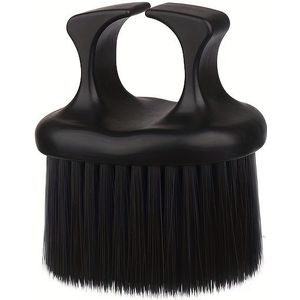 Herenschaarborstel - 1 stuk, Nylon Haren, Multifunctioneel Kappersgereedschap voor Stofverwijdering, Reiniging en Baardverzorging, Geurloos