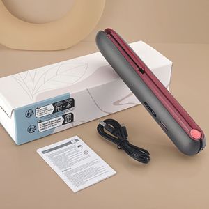 1 stuk Draadloze Haarstijltang, Mini USB Oplaadbaar met Keramische Coating voor Warmte Styling Zonder Schade, Geschikt voor Krullend en Haar