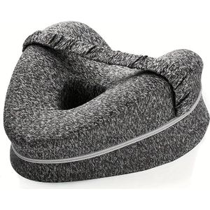 Zijslapers Ergonomisch Beenkussen met Hoge Veerkracht, Zacht Ademend Stof, Afneembare Hoes, Handwas Alleen, Comfortabele Verlichting - Ideaal Cadeau voor Zijslapers