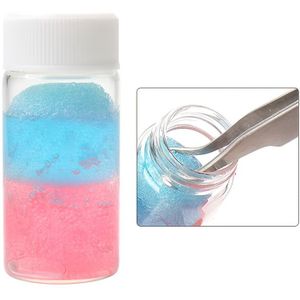 Eyelash Tweezers Reinigingsgereedschap, Inclusief Gelverwijderaar Vloeistof En Sponsbal Voor Het Reinigen