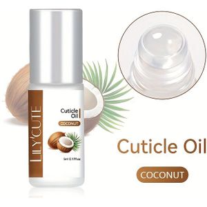 ELILYCUTE 5ml Nagelriemolie Nagelverzorging Olie Manicure Verzorgingsgereedschap Licht Beige Voedende Nagellak