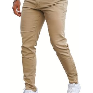 Slim-fit stretchjeans voor heren - Casual casual stijl, medium stretch, kleur, comfortabele pasvorm voor alle seizoenen, comfortabele kleding | Slim-fit jeans | Stretchjeansstof