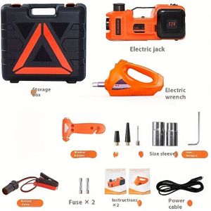 12V Elektrische Hydraulische Draagbare Multifunctionele Elektrische Sleutel voor Auto's SUV Off-road Voertuigen Zes-in-één voor Auto's Hydraulische Krikset