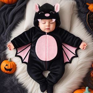 Donkere Schattige Tolo Konijn Bodysuit Pluche Romper Herfst Winter Warm Buikbedekking, Perfect voor Buiten