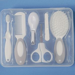 Verzorgingsset met reiskoffer, Manicureset, Inclusief Zachte Borstel, Kam, Veiligheidsschaar, Nagelknippers, Nagelvijlen, Tandenborstel, Handige Opbergmogelijkheden