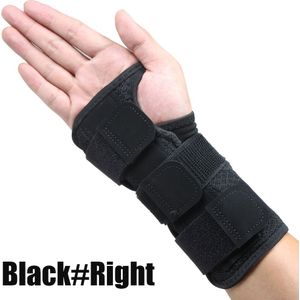 Polsbrace voor Carpaal Tunnel Syndroom, Verlengde Vaste Handsteun voor Vrouwen en Mannen, 3 Verstelbare Banden Polssteun voor Rechter- en Linkerhand