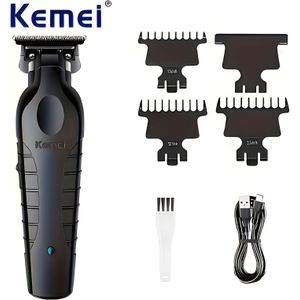 KM-2299 Professionele Kapper Draadloze Elektrische Scheerapparaat USB Oplaadbare Trimmer voor Mannen, Gespecialiseerd in Snijden en Stylen
