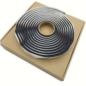 1pc Sealant Waterproof Snake Glue, Modified Lamp Double Lens Sealing Strip, Glass Car Butyl Tape