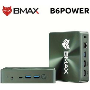 TBMAX B6 PC 16GB 1TB M.2 SSD Mini Gaming Computer met Processor Intel Core I7-1060NG7, Thuis/Zakelijk Mini Desktopcomputer
